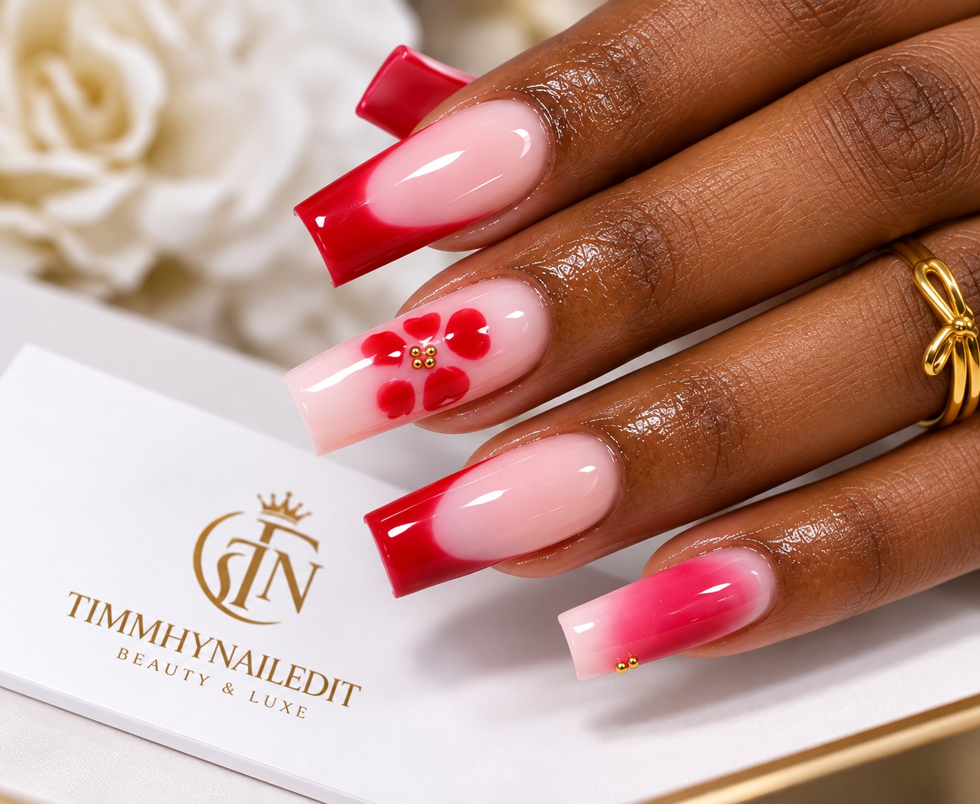 Sample elegant nail design