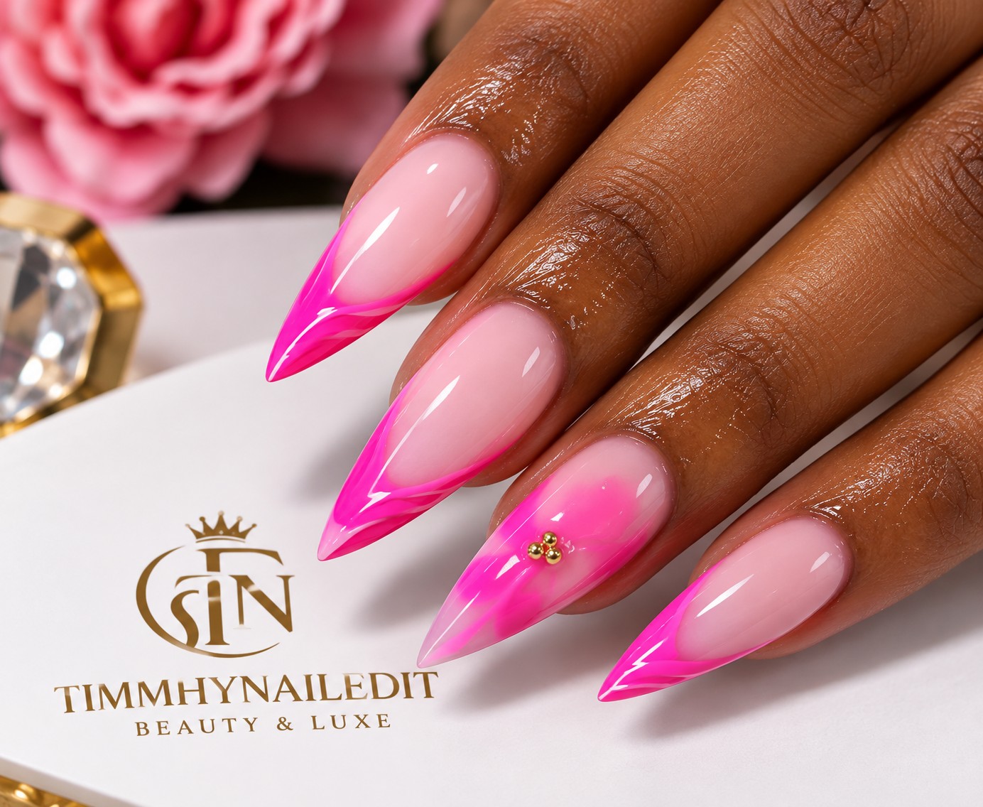 Sample luxury nail design